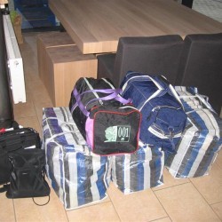 Voorkamp - Bagage van de fourage - Scouts en Gidsen Zaventem 